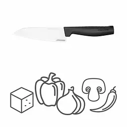 Ніж для шеф-кухаря малий Fiskars Hard Edge 13 см (1051749) - мініатюра 6