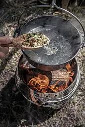 Казан-жарівня чавунна Petromax Dutch Oven ft9 плоске дно 7.5 л (1017-ft9-t) - мініатюра 4