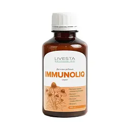 Дієтична добавка сироп ImmunoLiq LIVESTA, 100 мл (Liv114724)