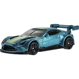 Базова машинка Hot Wheels Exoticcars 2024 Aston Martin Vantage GT3 бірюзова (5785) JJH55-N521 - мініатюра 2