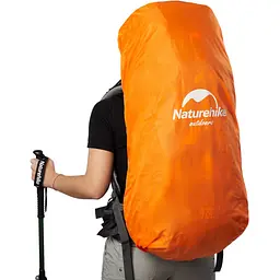 Рюкзак туристичний Naturehike NH70B070-B, 70 л + 5 л, чорно-сірий - мініатюра 8