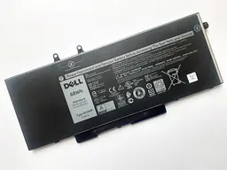 Акумулятор для ноутбука Dell Latitude 5500 4GVMP (long), 68Wh (8500 mAh), 4cell, 7.6V, Li-ion, чорний - мініатюра 2