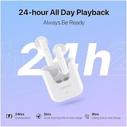 Бездротові навушники Umidigi AirBuds U Ceramic White (білі) - мініатюра 4