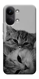 TPU чохол Demsky Grey cats для Xiaomi Poco X8 Pro Max