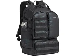 Рюкзак міський RIVACASE 7663 Navy Camo - мініатюра 9