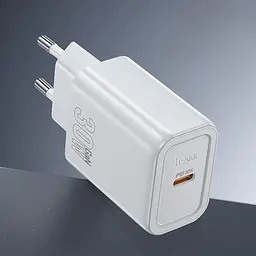 Зарядний пристрій Hoco N62 Type-C PD 30W білий - мініатюра 2
