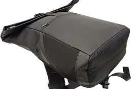 Рюкзак молодіжний проґумований Live in style 18L, чорний, роллтоп, Rolltop-Rucksack - мініатюра 5