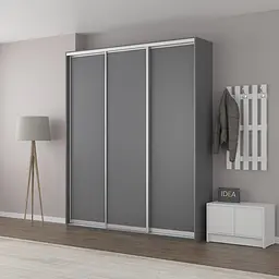 Шафа-купе Idea серія 7 200 x 45 x 210 см Антрацит