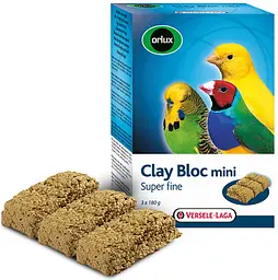 Мінеральний блок для дрібних птахів Versele-Laga Orlux Clay Bloc Mini 540 г 241000