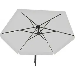 Садова парасоля GardenLine GAO5316 Banana з LED підсвіткою Gray [144793] - мініатюра 7