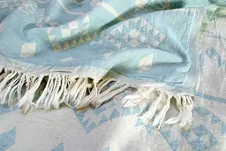 Покривало Barine - Kilim Throw Mint 130x170 ментоловий - мініатюра 3