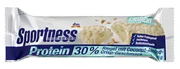 Протеїновий батончик Sportness 30% білка зі смаком кокосу та мигдалю, 40 г