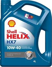 Моторна олива Shell Helix HX7 10W-40 4 л (550053737) - мініатюра 4