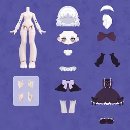Лялька колекційна Pop Top BJD Lucky Emma Музей див (DGYC-00043) - мініатюра 3