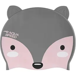 Шапочка для плавання Aqua Speed Zoo Fox Сірий (1000-115-26)