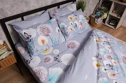 Комплект постільної білизни Moon&Star Бязь Gold Люкс Dandelion Dreams сімейний 143х210х2 наволочки 2х70х70 - мініатюра 8