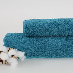 Рушник махровий ТЕП Aurora Aqua 70x140 см аква - мініатюра 2