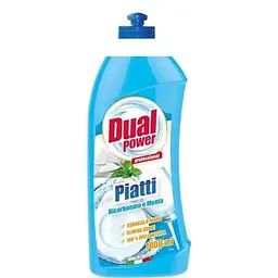 Бальзам для миття посуду DUAL POWER 1л Bicarbonato and Mint