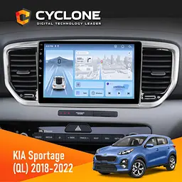 Штатна магнітола Kia Sportage 4 2018-2020 Cyclone C9-012 4x64, DSP, 4G Cyclone (НФ-00007901)