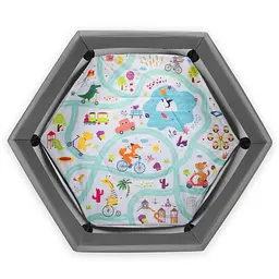 Манеж Lionelo Roel Plus Grey Multicolor (LO-ROEL PLUS GREY MULTICOLOR) - мініатюра 2