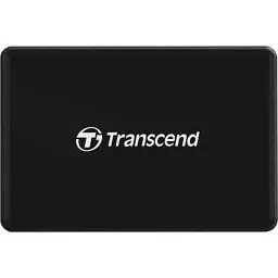 Зчитувач флеш-карт Transcend USB 3.1 Black (TS-RDF8K2) - мініатюра 2