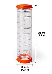 Тунель для гризунів Ferplast FPI 4808 Tube Line Tunnel 8 Ø 6x21 см 84808099 - мініатюра 2