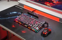 GravaStar Ігрова поверхня WARRIOR, XL (900х450х3мм), чорний - мініатюра 3