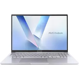 Ноутбук ASUS Vivobook 16 OLED X1605VA-SH2457 (16 FHD OLED, Intel C9-270H, 24 GB, 1 TB, Intel Graphics, DOS) Cool Silver (90NB13W2-M00CU0)