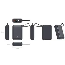 Батарея універсальна Vinga 20000 mAh 45W Display Cable (VPBB2045C) - мініатюра 6