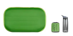 Надувна подушка Sea To Summit Aeros Premium Deluxe Pillow Зелений - мініатюра 2
