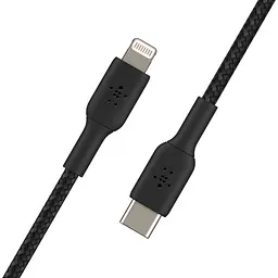 Кабель Belkin USB-C > Lightning заряджання/синхронізації 1м, 30Вт, Type-C, плетений, чорний teh0013639 - мініатюра 5