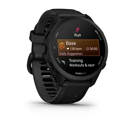 Смарт-годинник Garmin Forerunner 70 з чорним силіконовим ремінцем - мініатюра 3