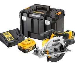 Пила дискова акумуляторна DeWalt з АКБ та ЗП DCS565P2 - мініатюра 3
