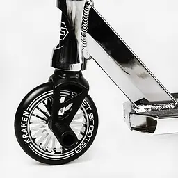 Самокат трюковий Best Scooter 58х87 см Чорно-білий 000231338 - мініатюра 6