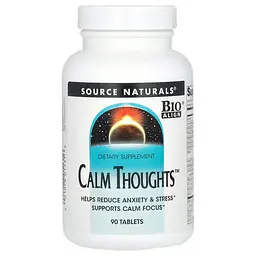 Комплекс витаминов группы В Calm Thoughts 90 таблеток Source Naturals vit0005663