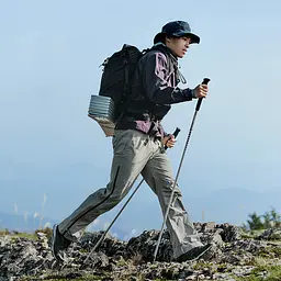 Трекінгова палиця Naturehike CNK2450DS016, 130 см, сіра - мініатюра 2