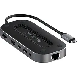 Адаптер Satechi USB4 Multiport Adapter with with 2.5G Ethernet Space Gray (ST-U4MGEM) - мініатюра 2