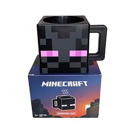 Кухоль Майнкрафт Minecraft Enderman (Ендермен), Чорний
