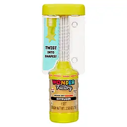 Незастигаюча маса для ліплення з пресом Wonder Factory 595106(Blue) 5х6х19 см