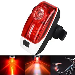Велосипедний габарит XH-207 0.5W + 3LED + кліпса + microUSB - мініатюра 3