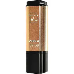 Флеш накопичувач USB 32Gb T&G Vega TG121 Gold USB 2.0 (TG121-32GBGD)