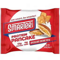Білковий панкейк з кремовою начинкою Smarter Червоний оксамит зі смаком білого шоколаду 55 г