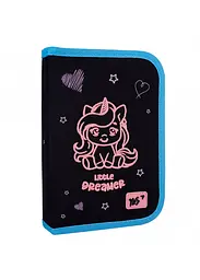 Пенал твердий YES одинарний з двома клапанами HP-04 Cute Unicorn (533627)