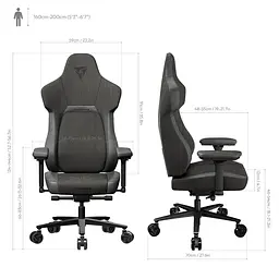 Ігрове крісло TX3 Core Loft Black (TEGC-2056101.11) - мініатюра 3