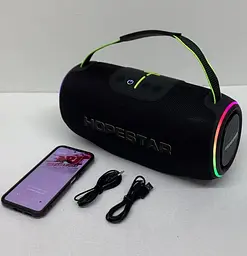 Портативна Bluetooth-колонка Hopestar H88 Чорний - мініатюра 2