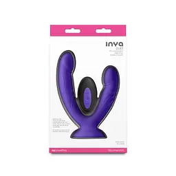 Дилдо NS Novelties INYA Duet Двойной с вибрацией - миниатюра 4
