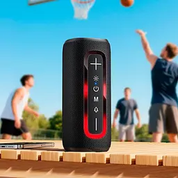 Акустика Hoco Brocade sports BT speaker HC36 5Wx2, BT5.4, USB/AUX/FM/TWS, 3h - мініатюра 2