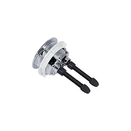 Комплект арматури Mixxus Premium Button-1805-1/2" спускна 2-х кнопочна + наповнювальна з нижнім підведенням, пластикове різьблення 1/2" MP6720, Білий - мініатюра 2