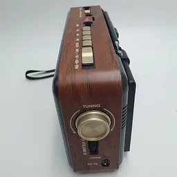 Акумуляторний радіоприймач з сонячною панеллю Bluetooth портативна колонка MP3 USB радіо MEIER M-521BT-S - мініатюра 6