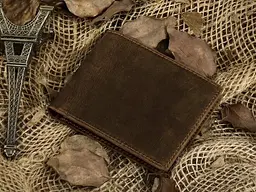Гаманець чоловічий 14346 Vintage коричневий - мініатюра 4